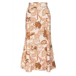 NEW MISA LOS ANGELES runa skirt in summer batik poplin
